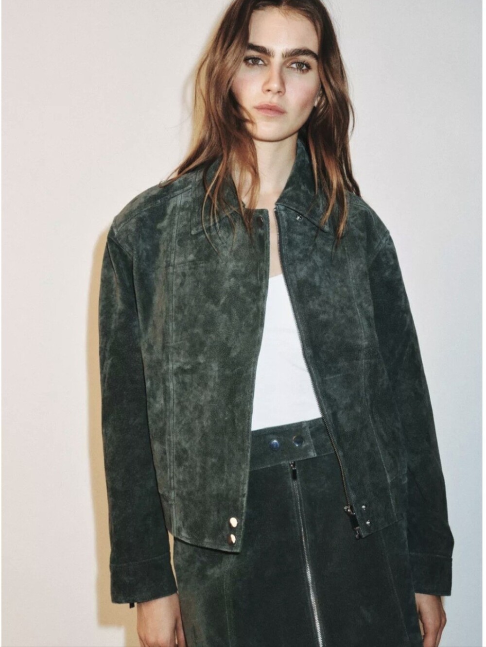 100% Suede Leather Jacket